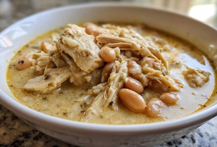 creamy white chicken chili