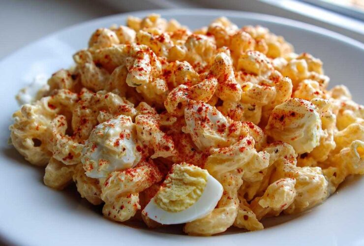 deviled egg pasta salad