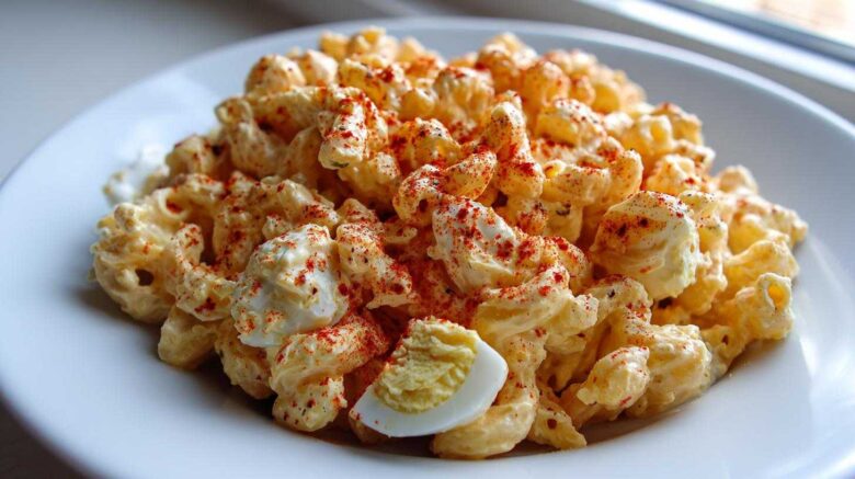 deviled egg pasta salad