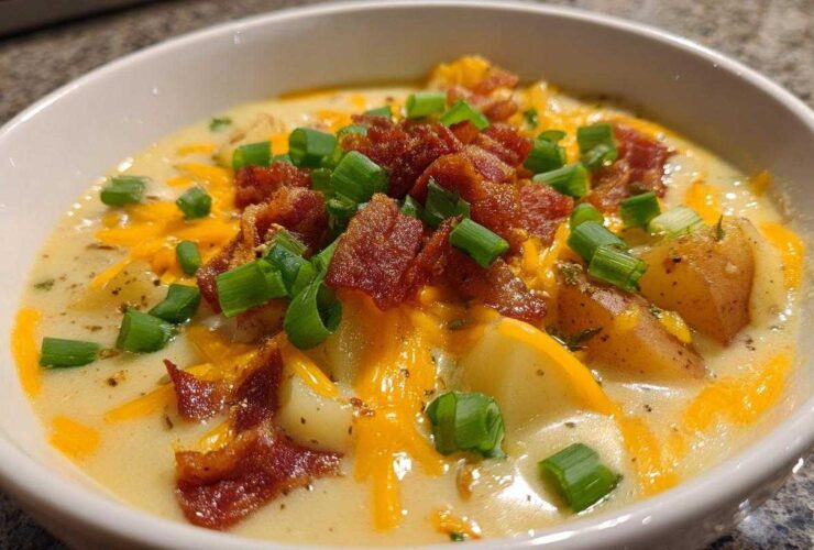 easy crockpot potato soup