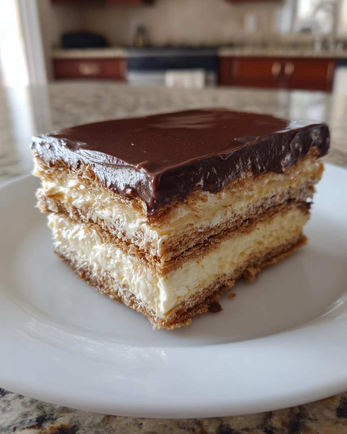 eclair cake - detail 1