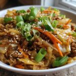 egg roll in a bowl