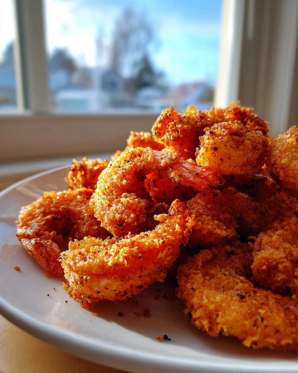 fried shrimp - detail 1