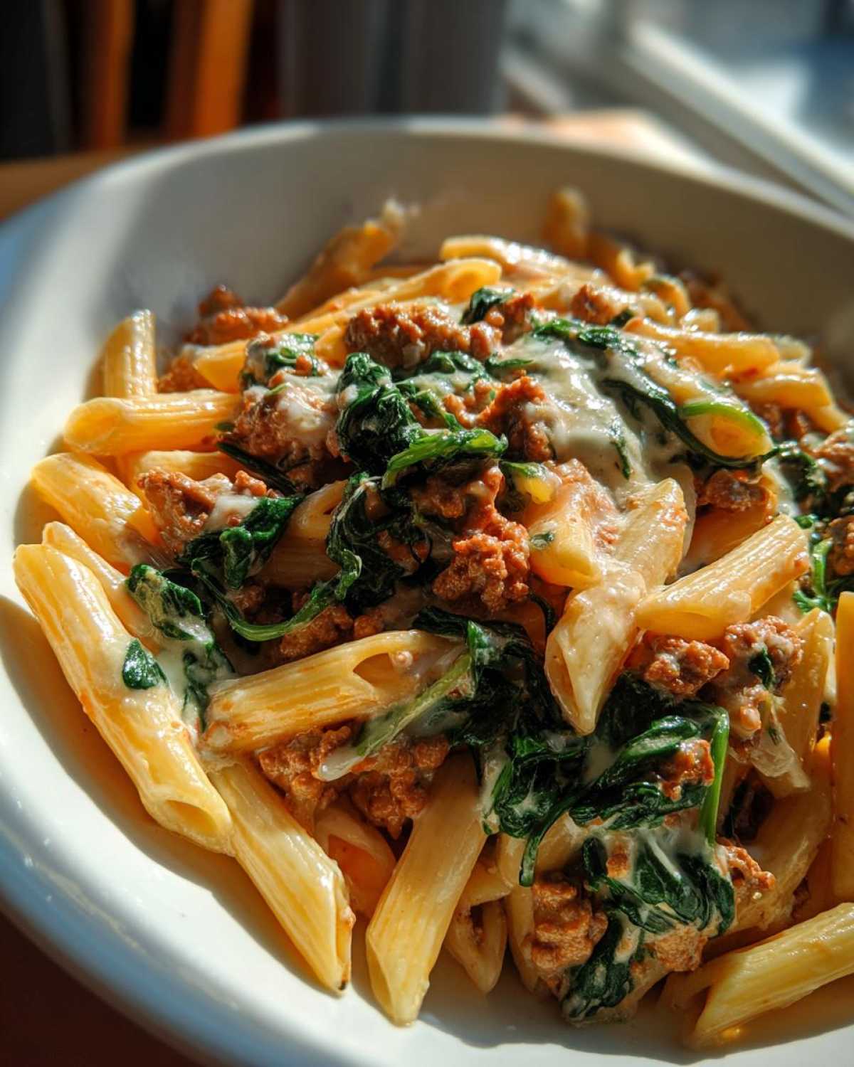 ground turkey pasta - detail 3