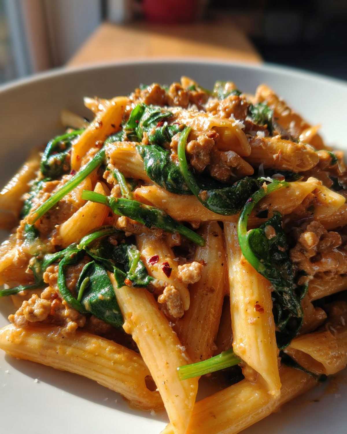 ground turkey pasta - detail 4