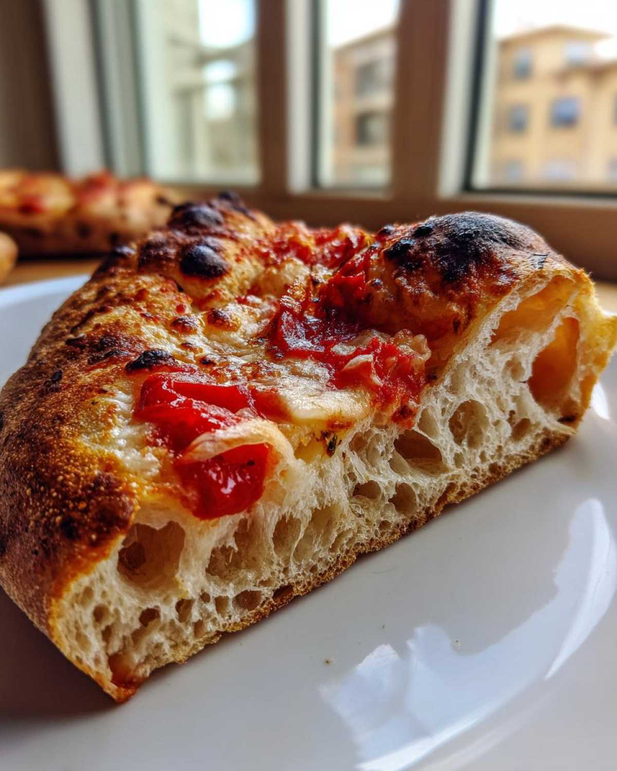 homemade pizza - detail 1
