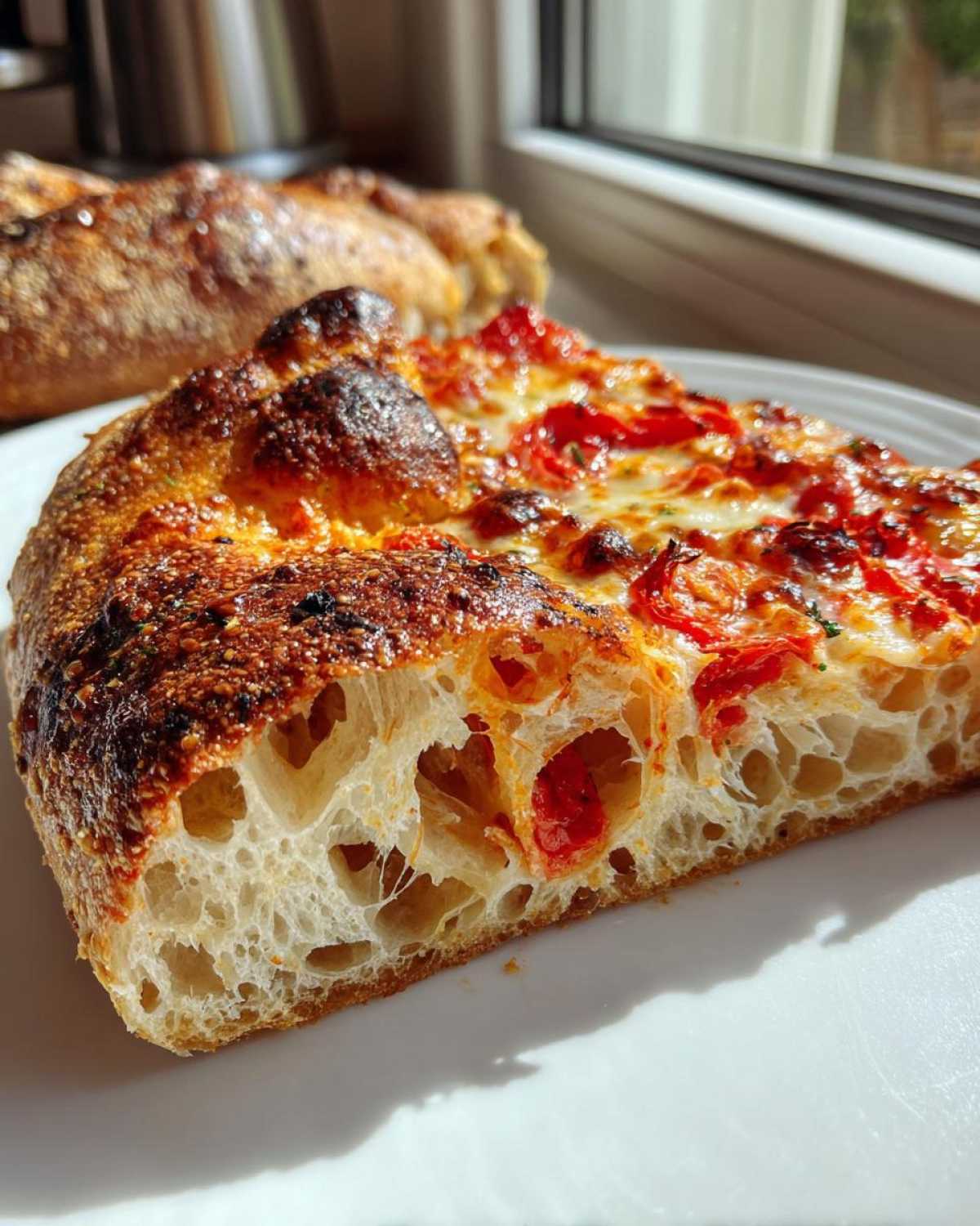 homemade pizza - detail 2