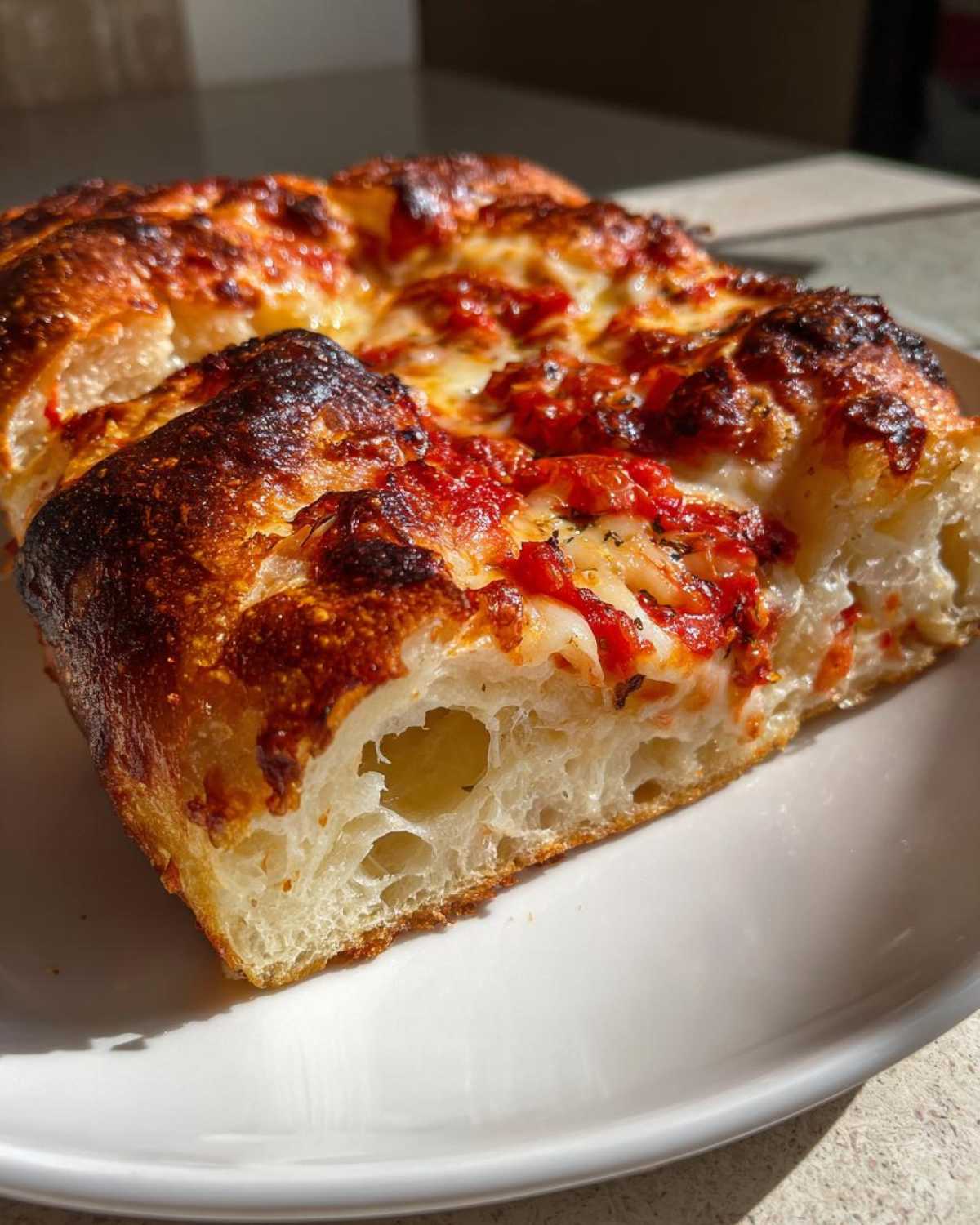 homemade pizza - detail 4