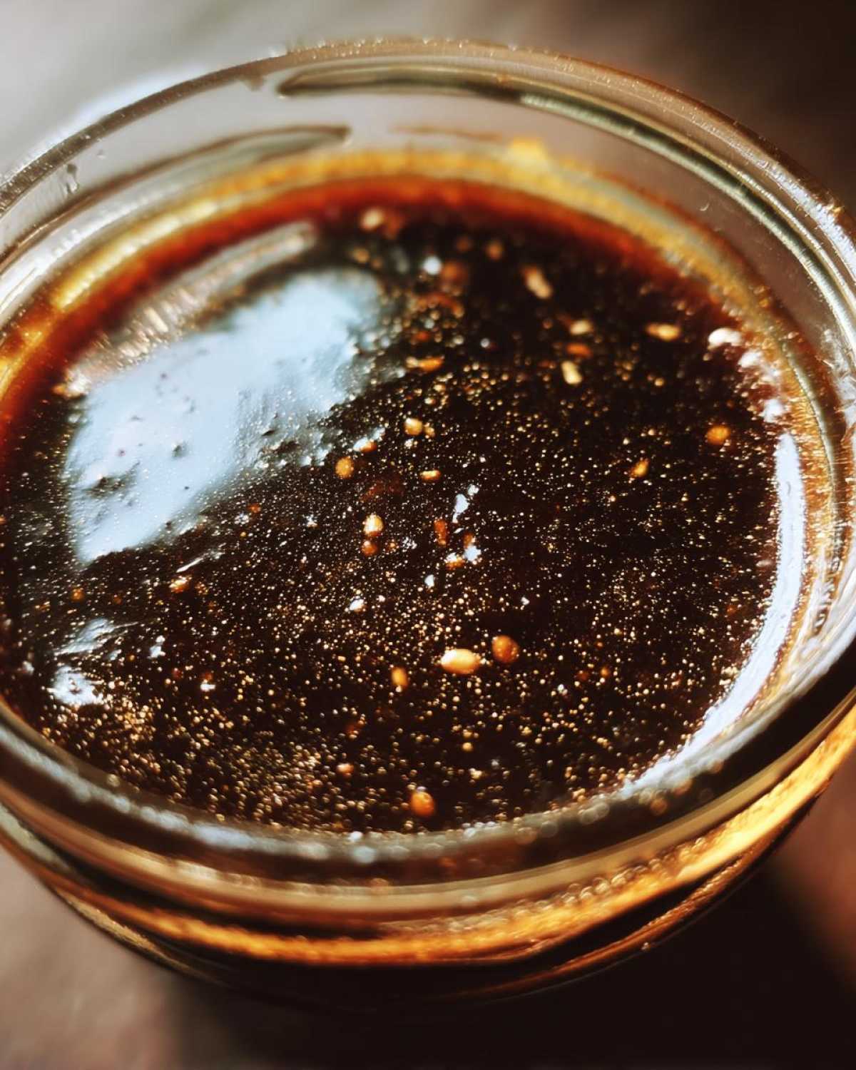homemade teriyaki sauce - detail 2