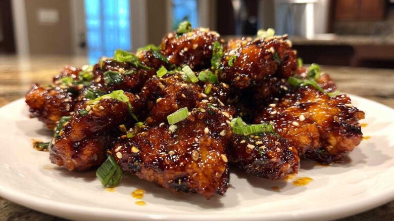 honey garlic chicken