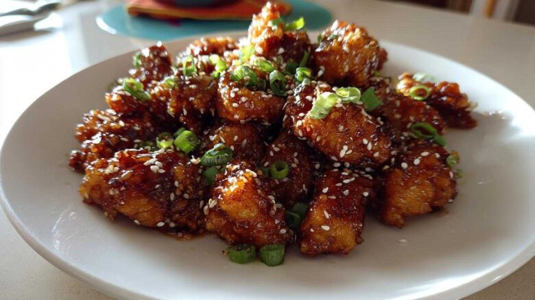 honey garlic chicken