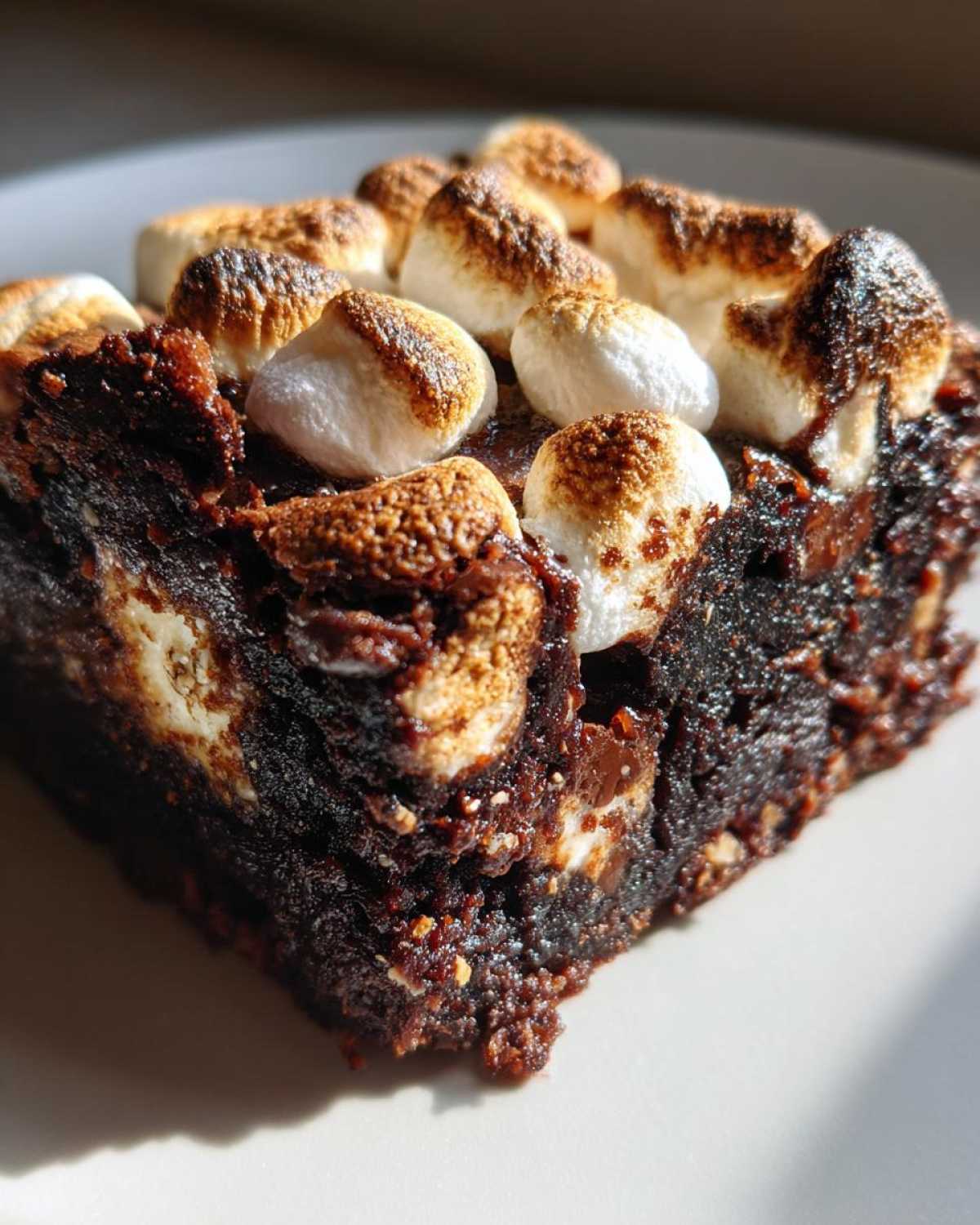 hot chocolate brownies - detail 2