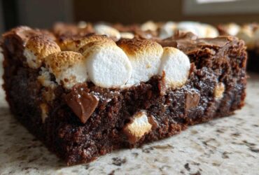 hot chocolate brownies