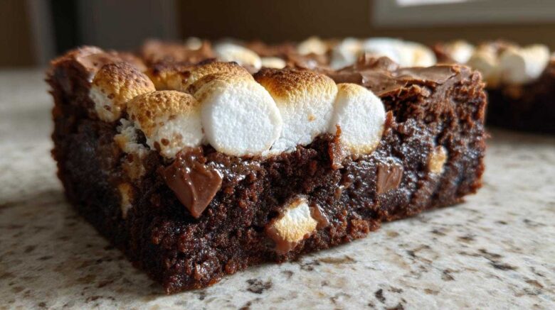 hot chocolate brownies