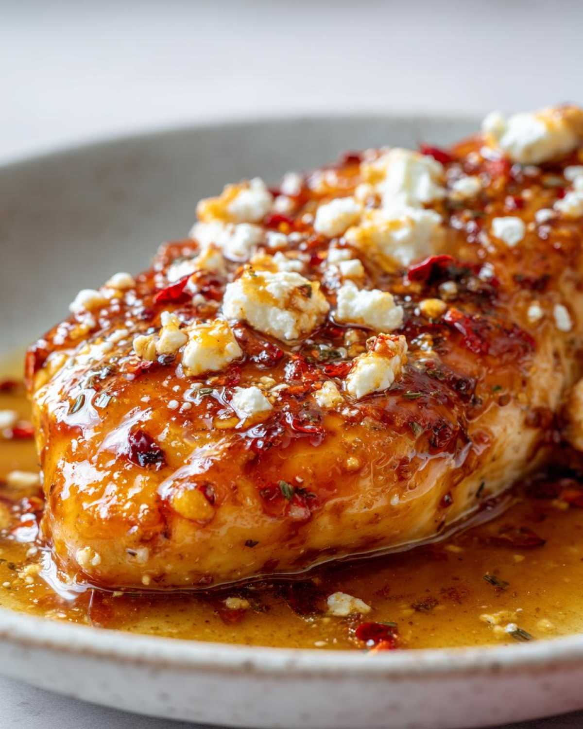 hot honey feta chicken - detail 1