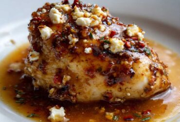 hot honey feta chicken