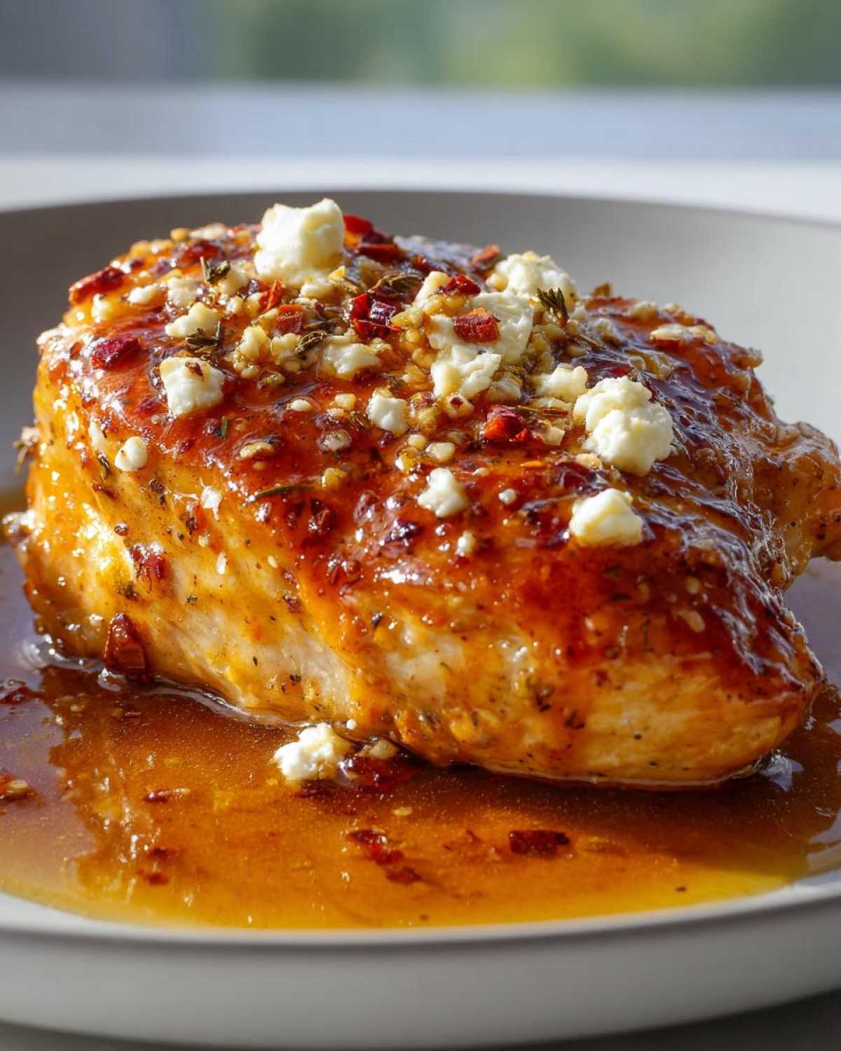hot honey feta chicken - detail 4