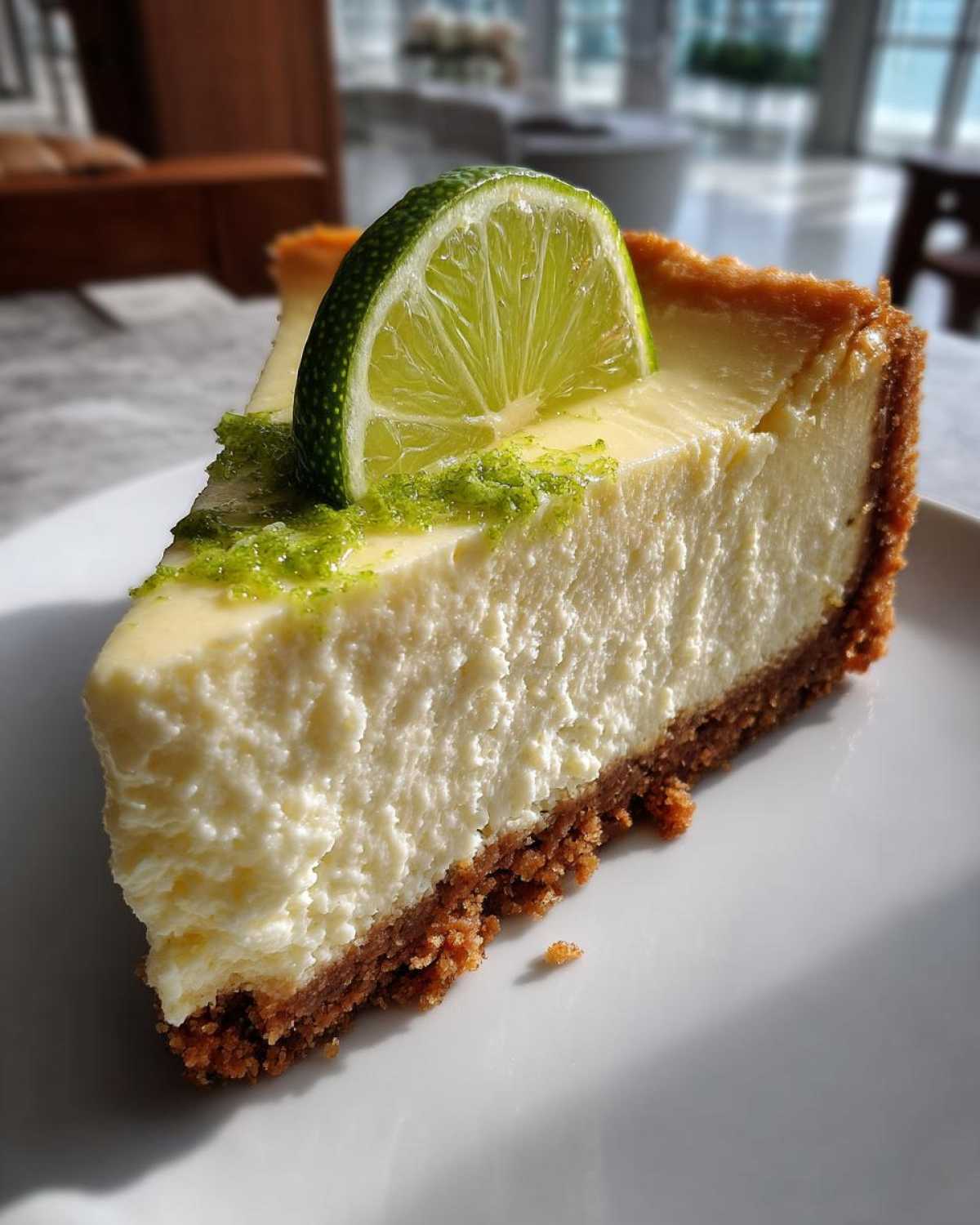 key lime cheesecake - detail 2