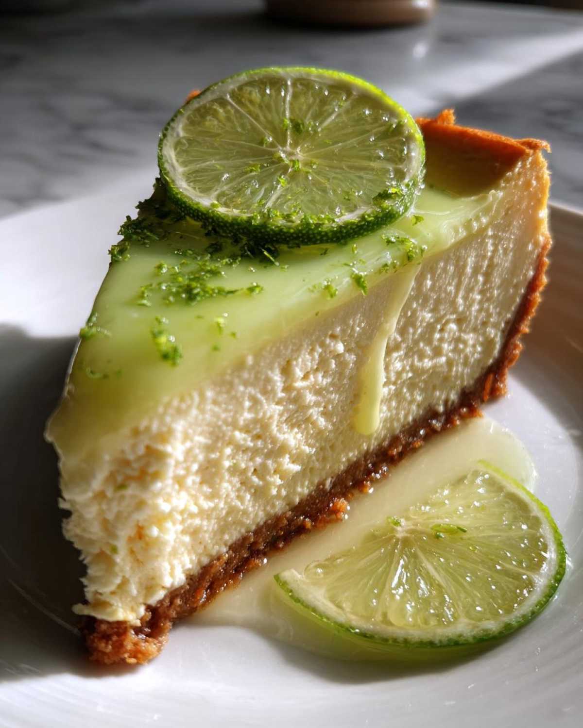key lime cheesecake - detail 4