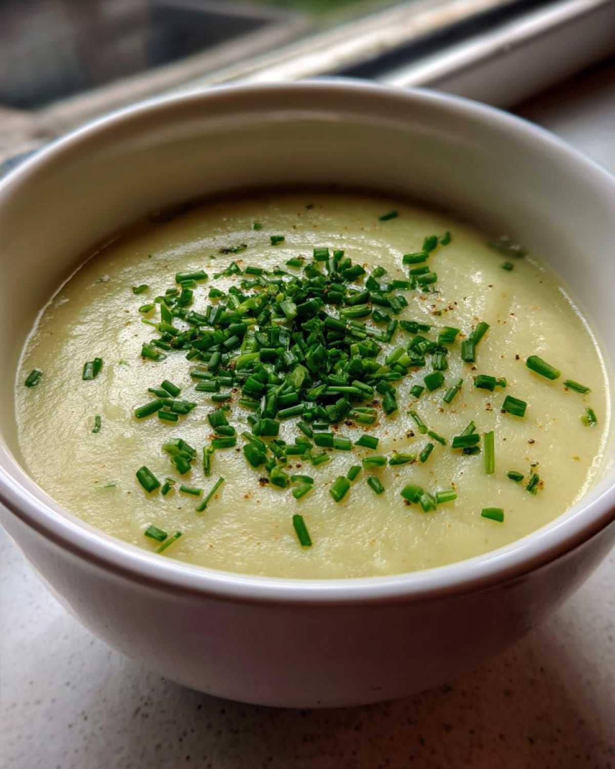 leek soup - detail 3