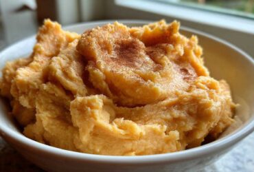 mashed sweet potatoes