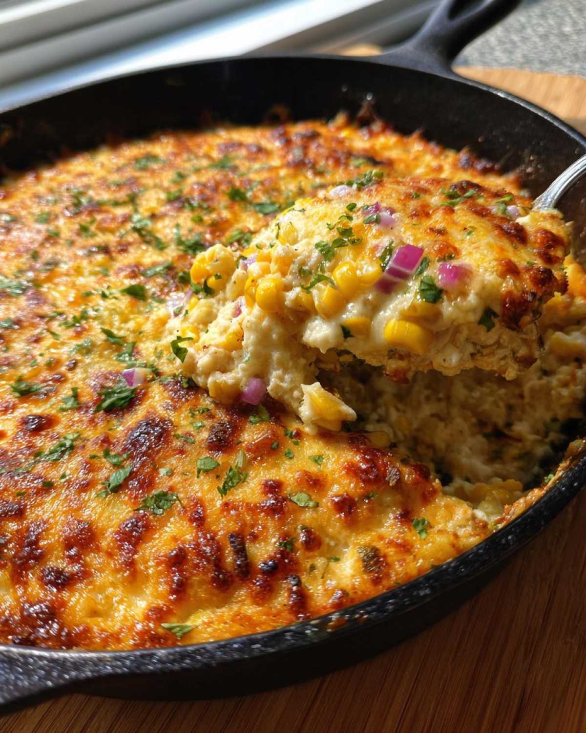 mexican street corn dip - detail 3