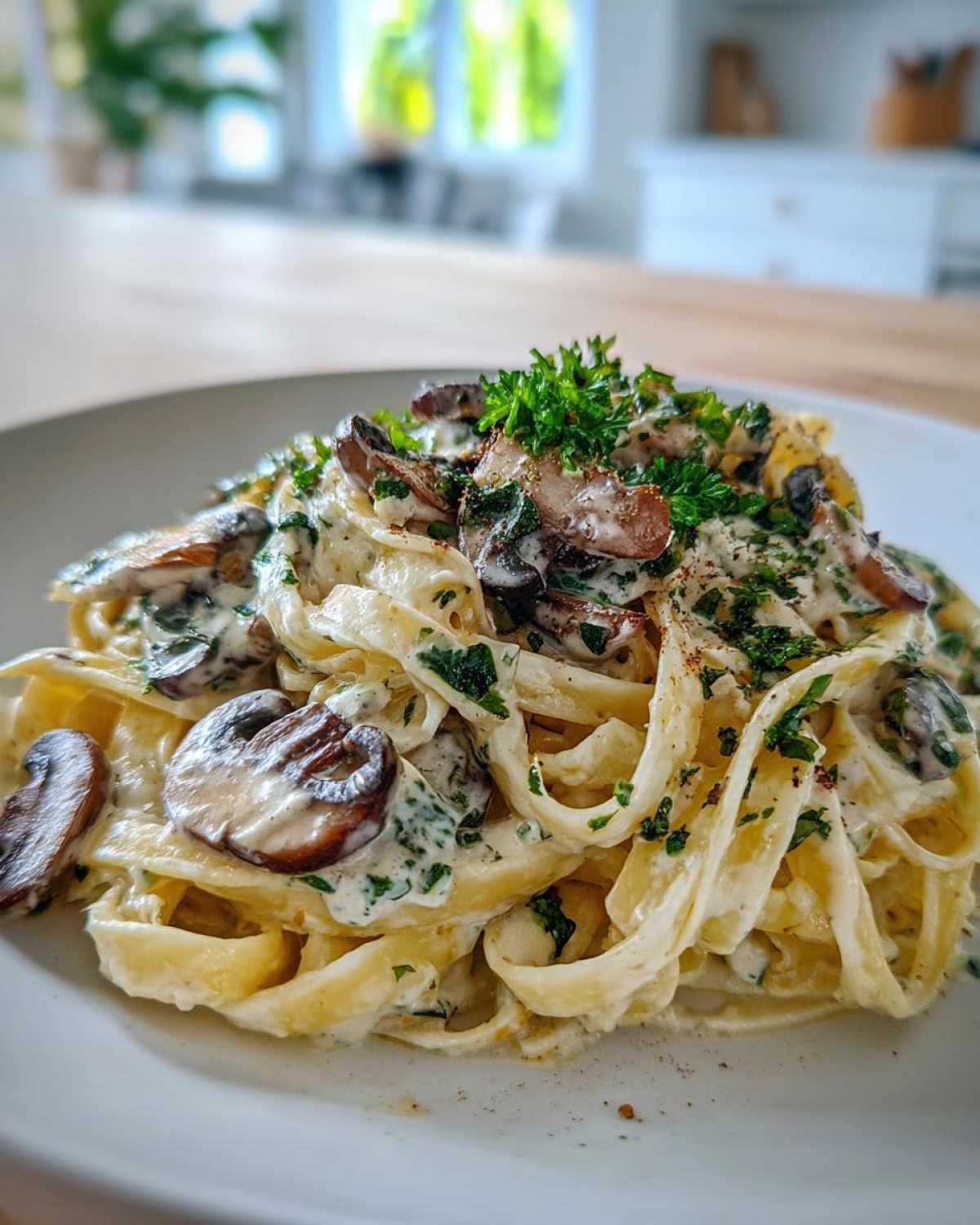 mushroom-pasta - detail 3