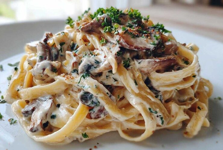 mushroom pasta