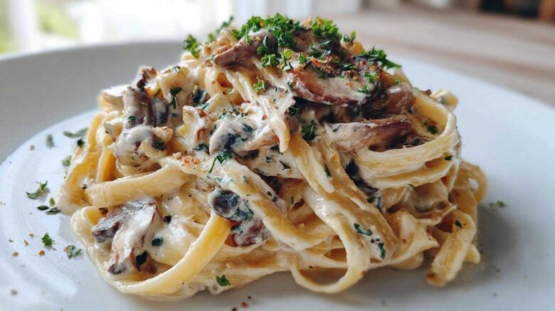 mushroom pasta