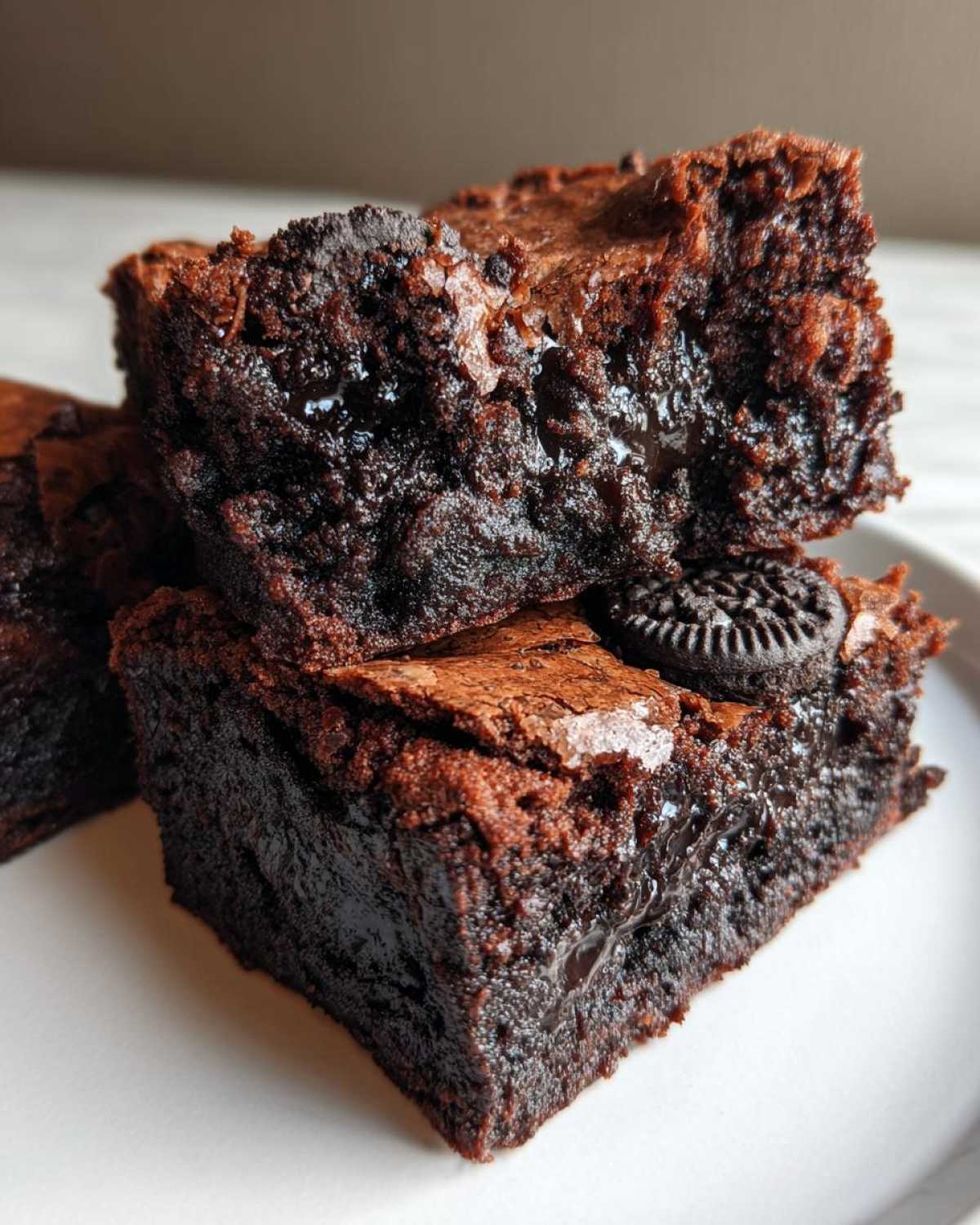 oreo brownies - detail 1