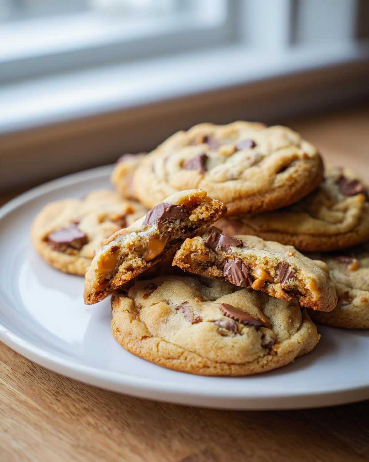 peanut butter cup cookies - detail 1