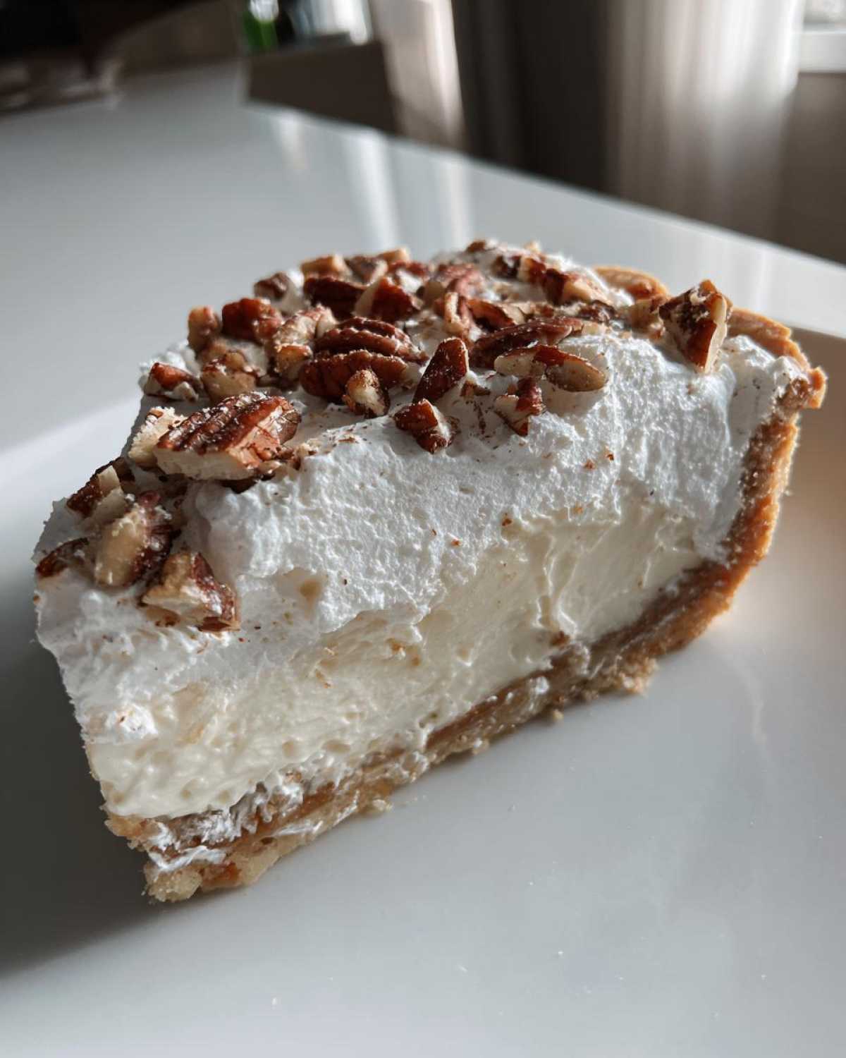 pecan cream pie - detail 2