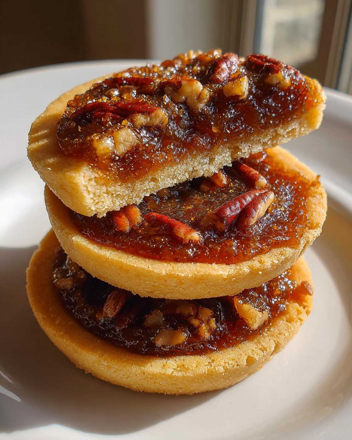 pecan pie cookies - detail 1