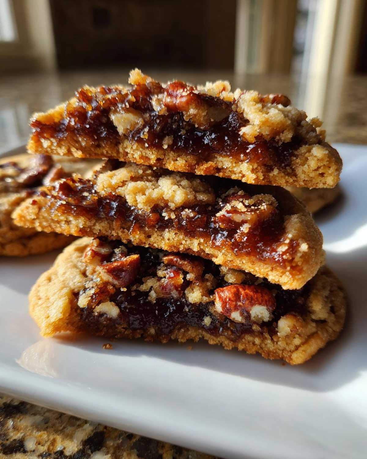 pecan pie cookies - detail 2