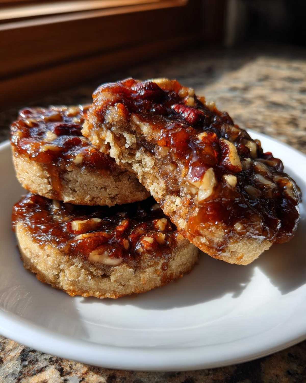 pecan pie cookies - detail 3