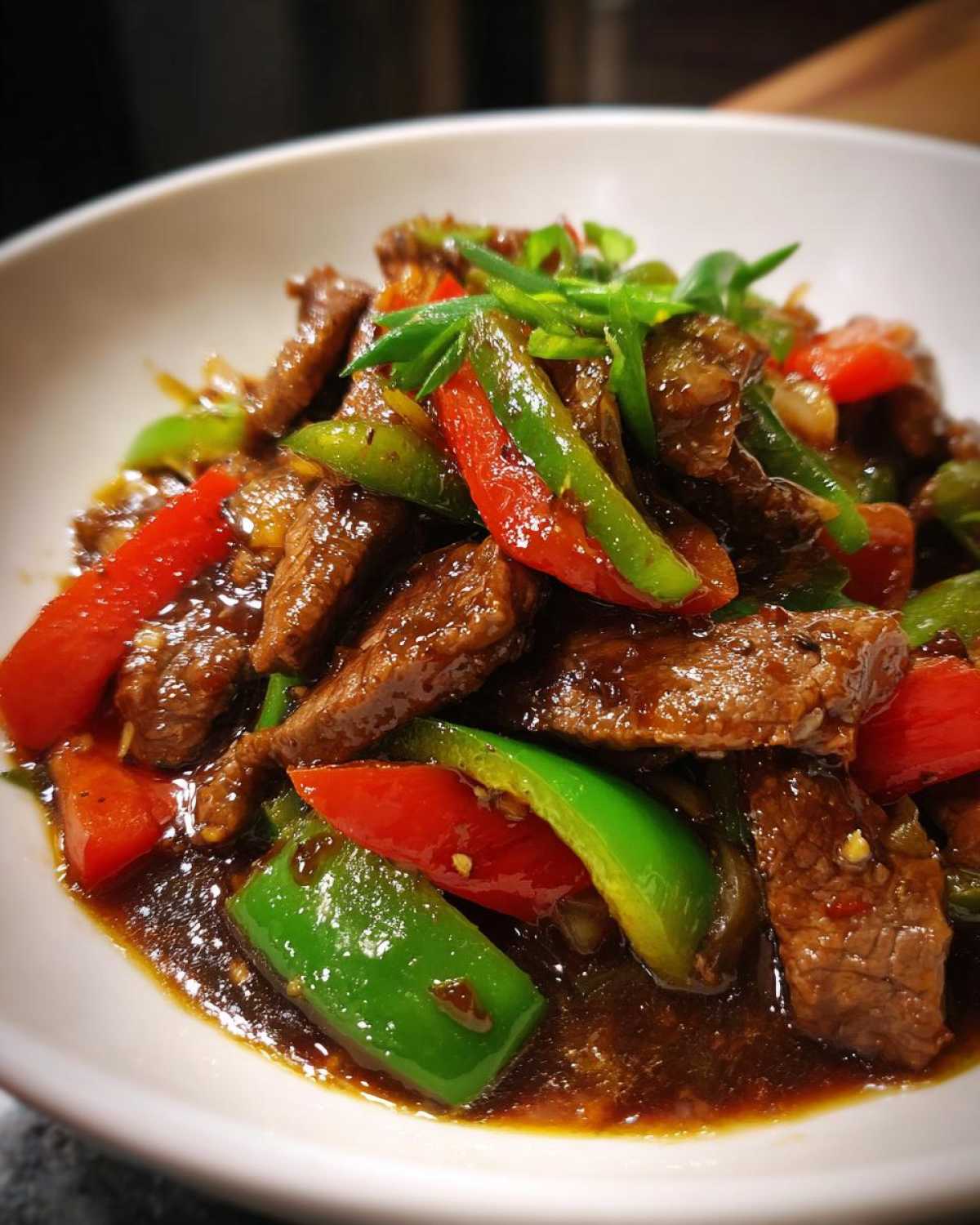 pepper steak - detail 1