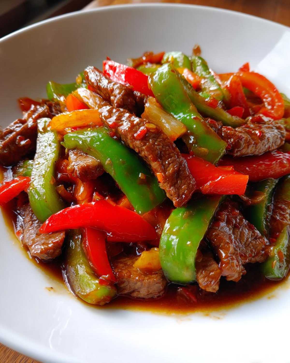 pepper steak - detail 2
