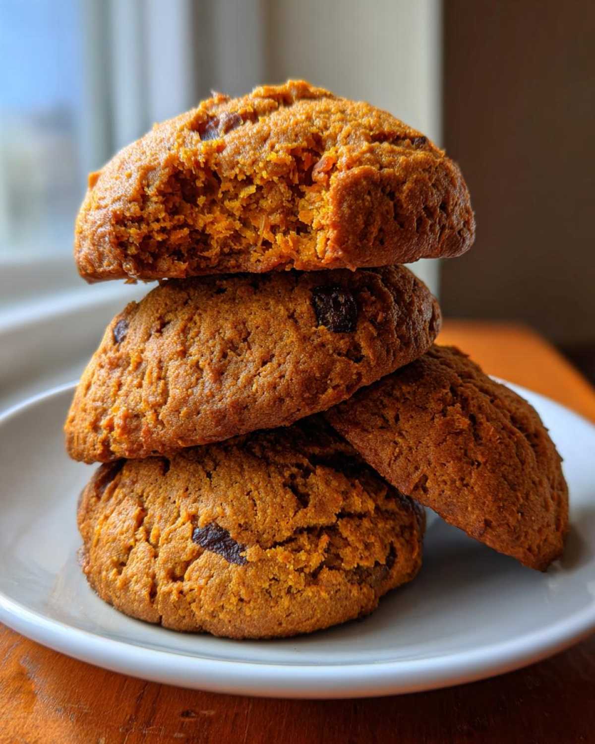 persimmon cookies - detail 2