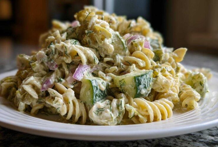 pickle pasta salad