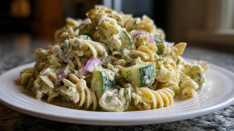 pickle pasta salad