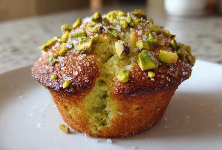 pistachio muffins