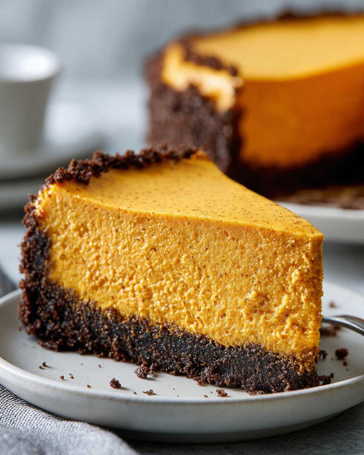 pumpkin cheesecake - detail 4
