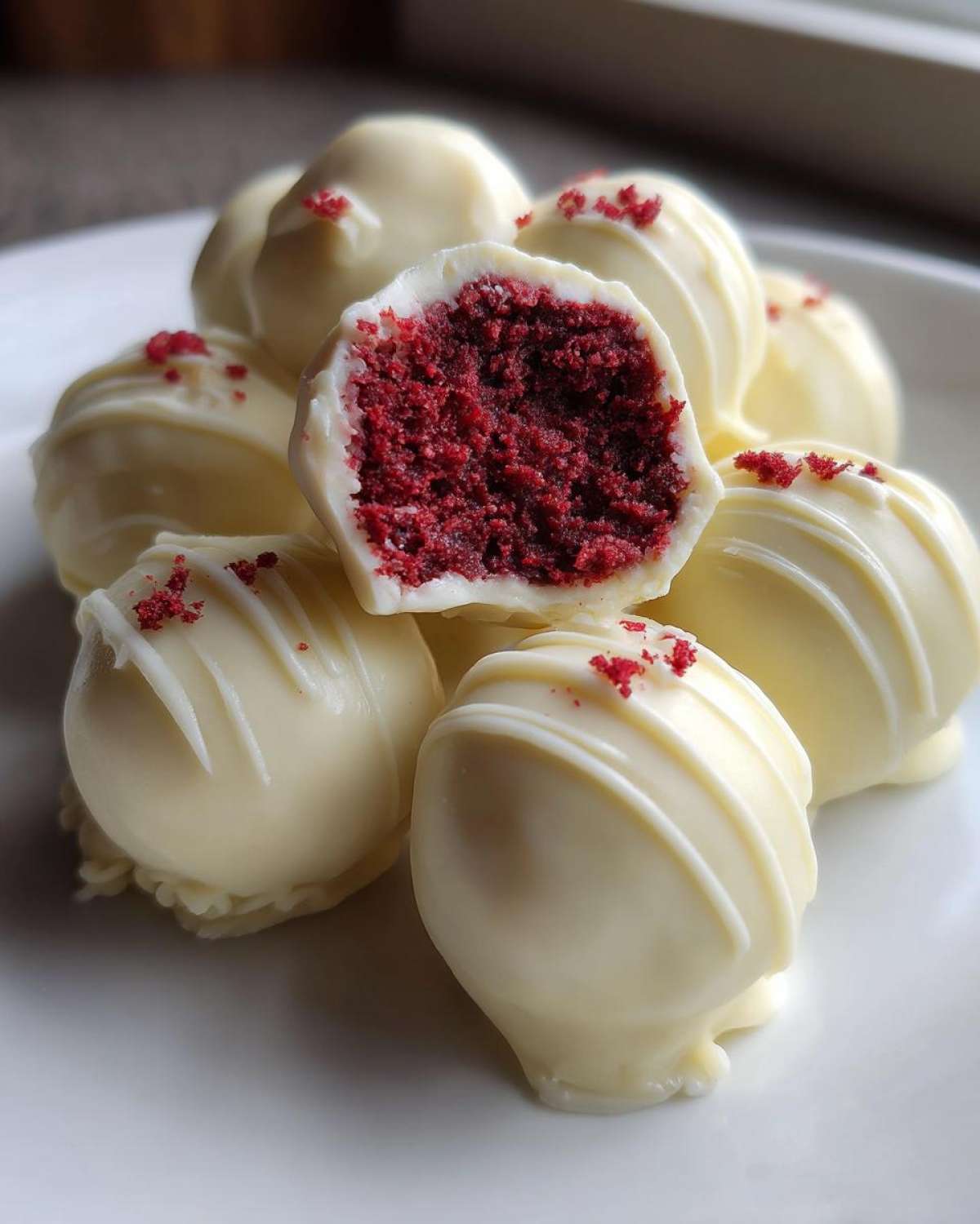 red velvet cake balls - detail 4