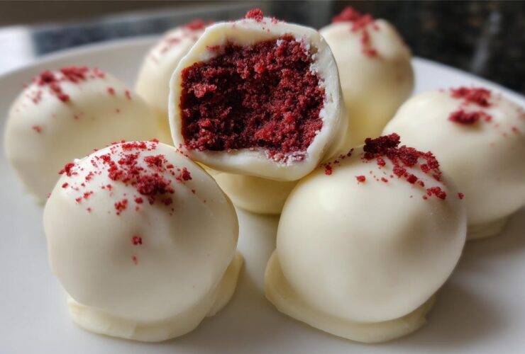 red velvet cake balls