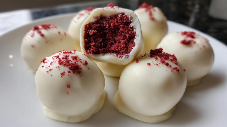 red velvet cake balls