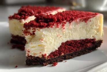 red velvet cheesecake
