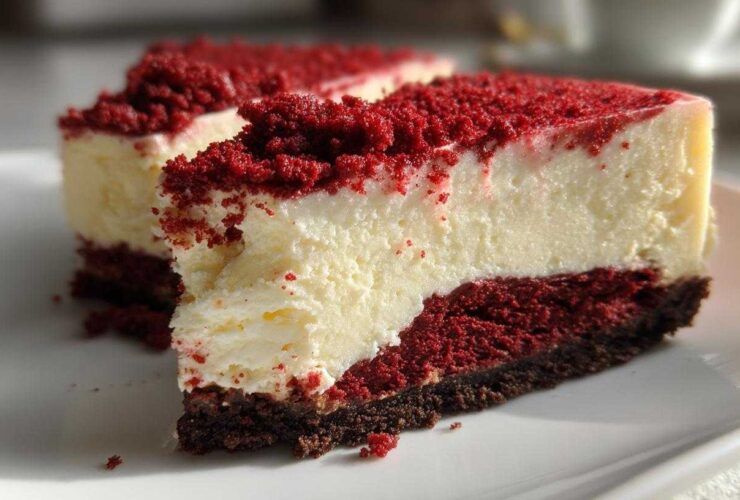 red velvet cheesecake