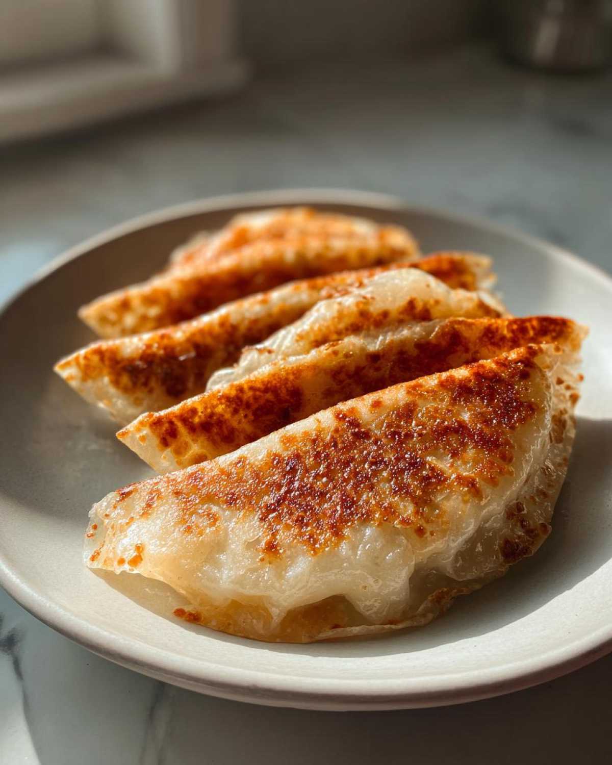 rice paper dumplings - detail 2