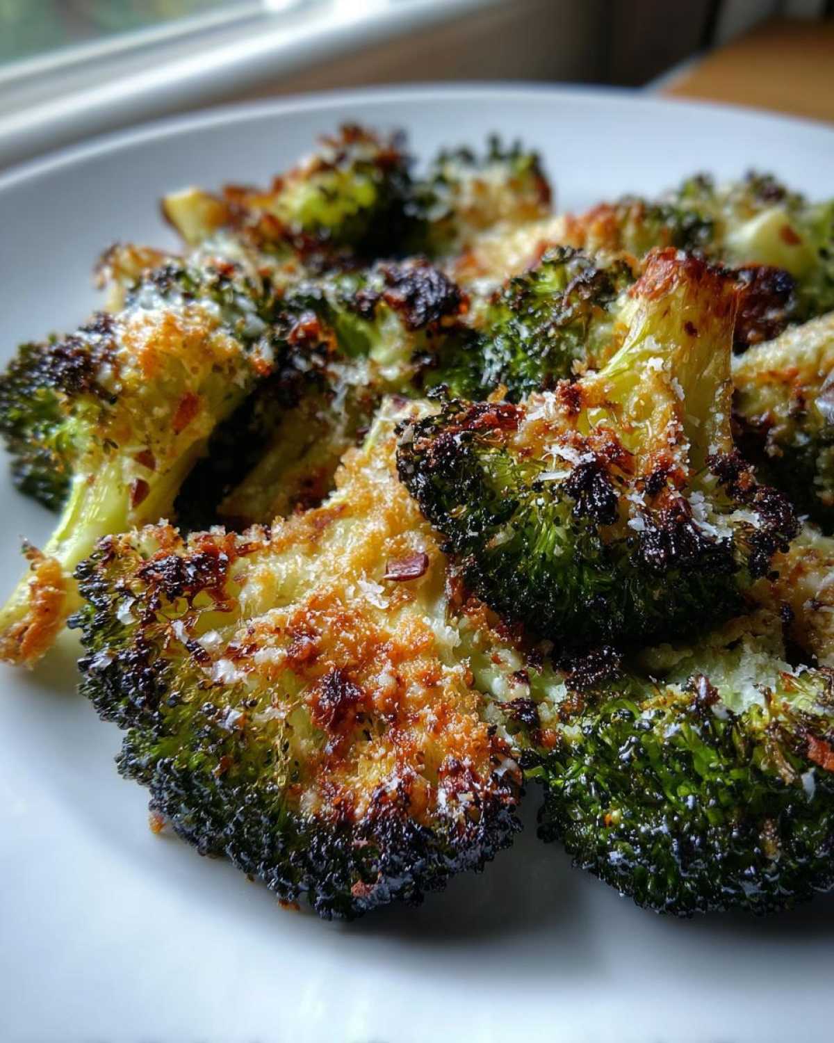 roasted broccoli - detail 3
