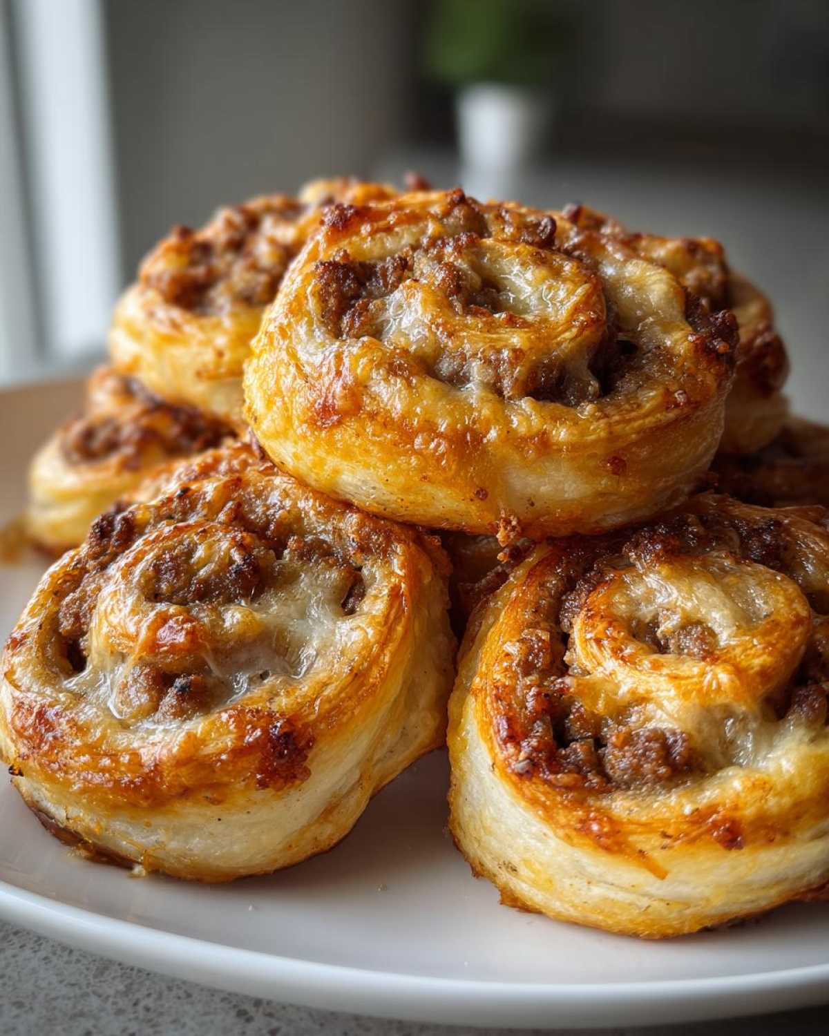 sausage pinwheels - detail 2